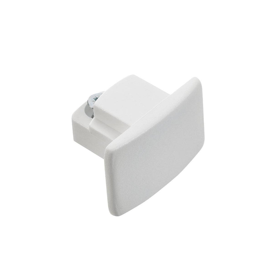 DLS Lighting, 1-Phasen Endkappe, Weiss, professionelle Lichtlösung