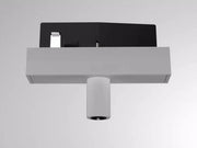 Molto Luce, 2-Phasen Pendelleuchten-Adapter, Grau, moderne Schienenbeleuchtung