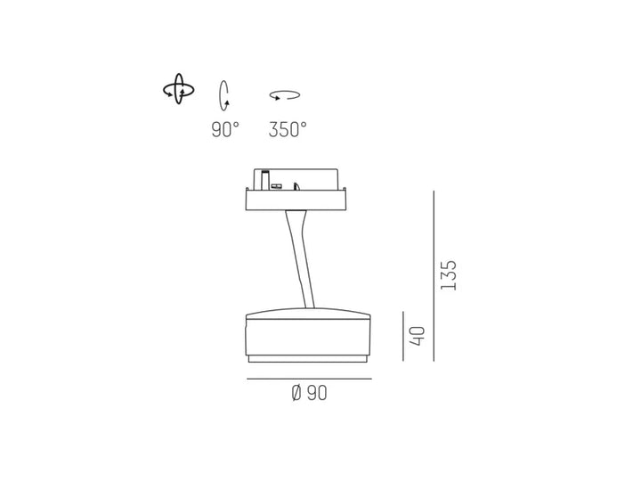 2-Phasen Stromschienenstrahler Litin 2