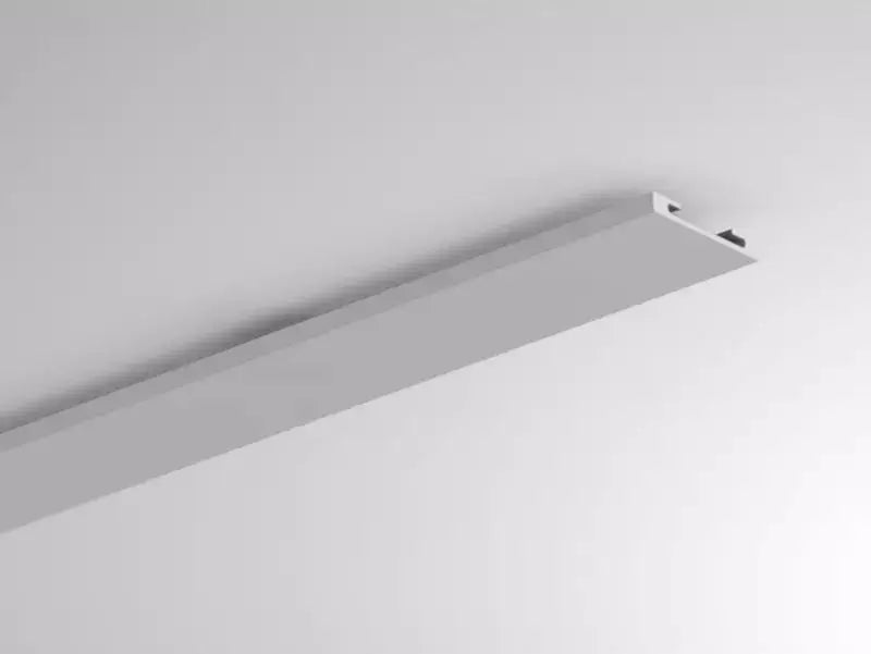 Molto Luce, 2-Phasen Blindabdeckung Volare, Grau, Stromschienen Zubehör