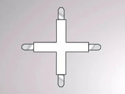Molto Luce, 2-Phasen X-Verbinder Volare, Produktbild, Stromschienen Zubehör
