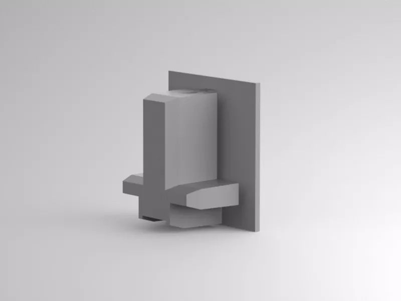 2-Phasen Schienen-Endkappe Volare