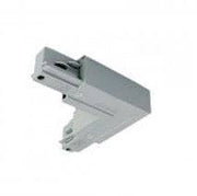 Eutrac, 3-Phasen Eckverbinder Track by Eutrac, Silber, technische Lichtplanung