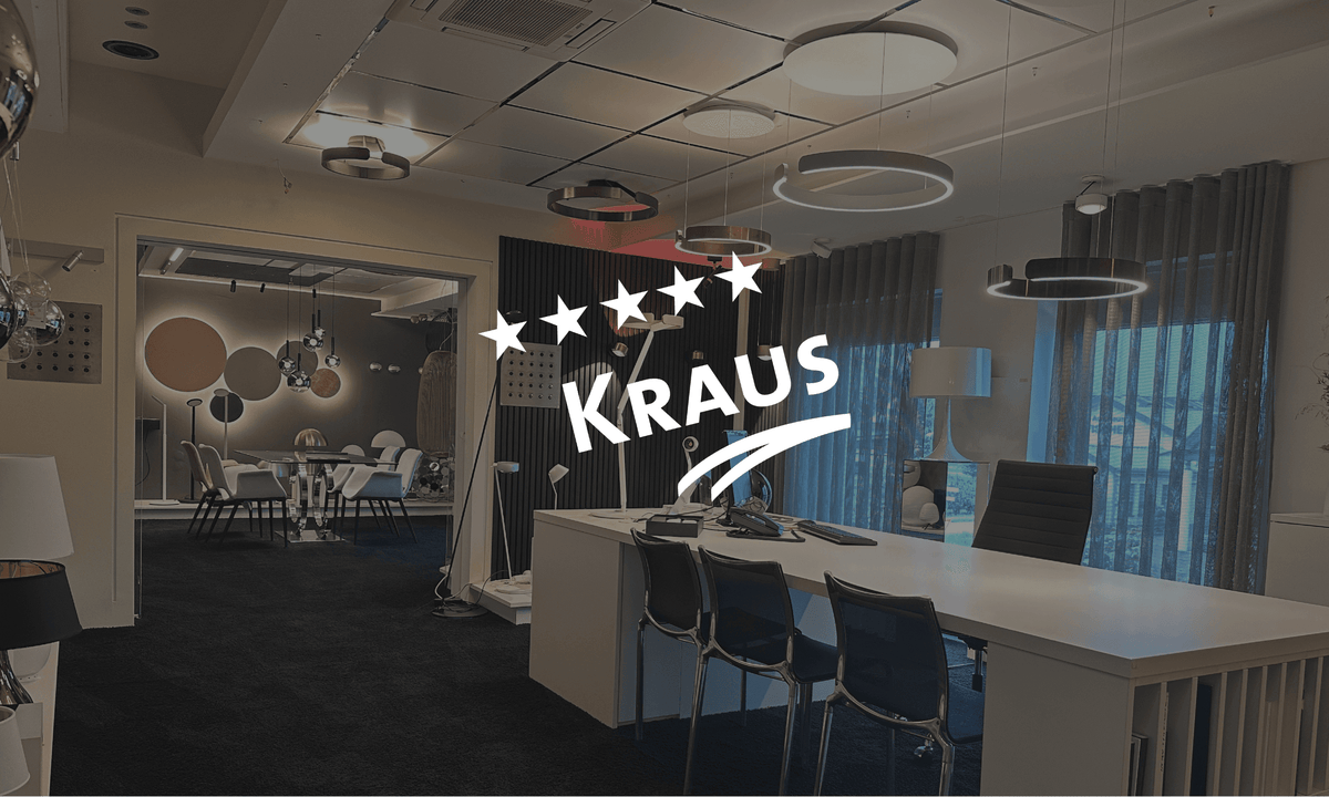 5-Sterne-Kraus Showroom Sasbach, Licht Kraus