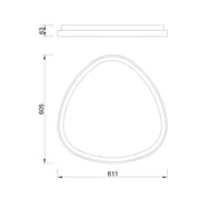 Mantra, Cico Deckenleuchte, Linear, moderne Deckenbeleuchtung