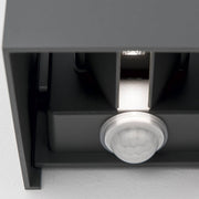 Sonluce, Außenleuchte Pure Sensor, Anthrazit Detail, wetterfeste Lichtlösung