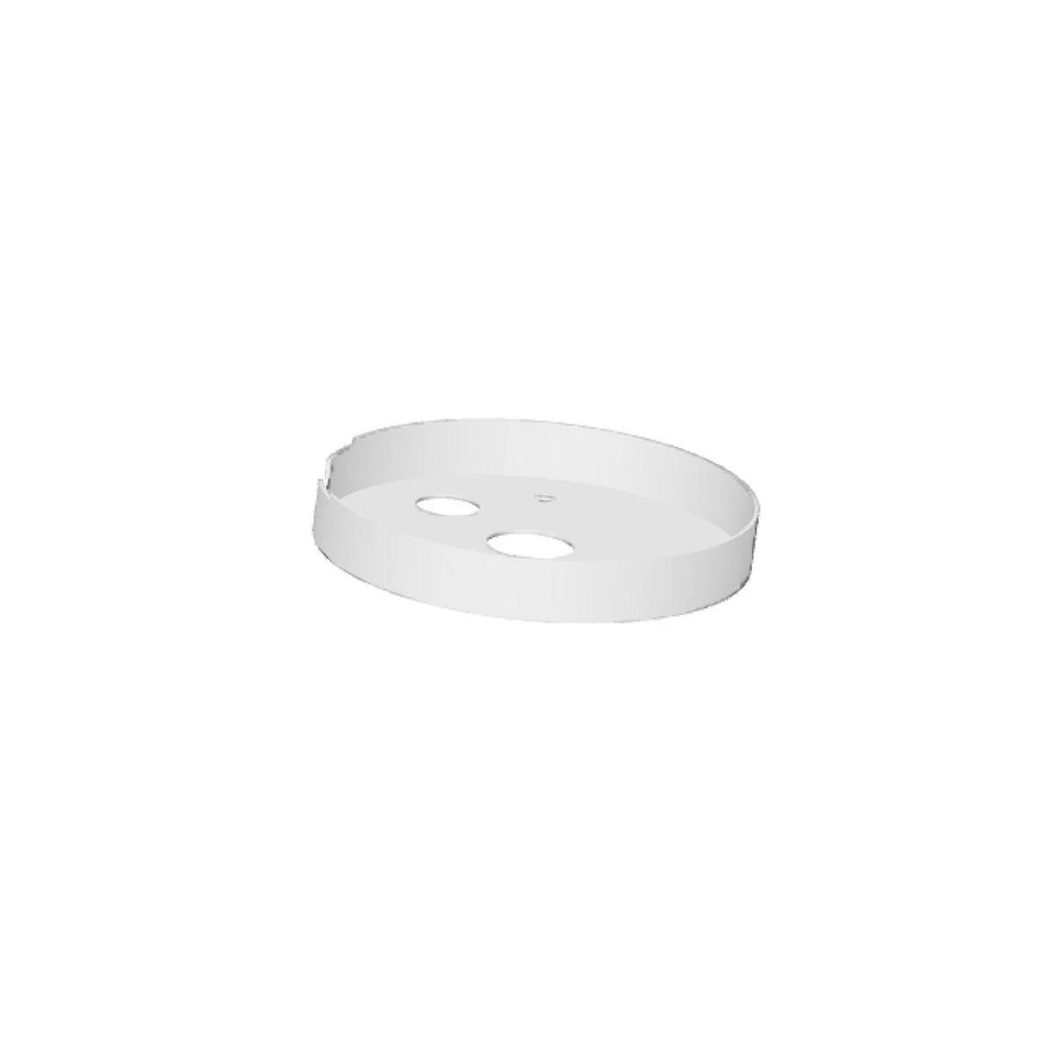 Mantra, Kleiner Baldachin zur Leuchte Bullet, Weiss, Produktbild