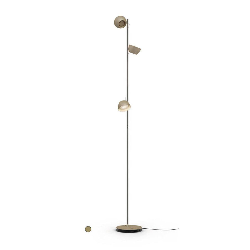 Baltensweiler, Stehleuchte Irio, Bronze, moderne Stehleuchte