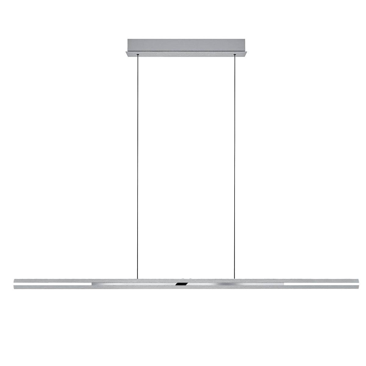 Elements, Pendelleuchte Ben, Nickel 150cm, Produktbild