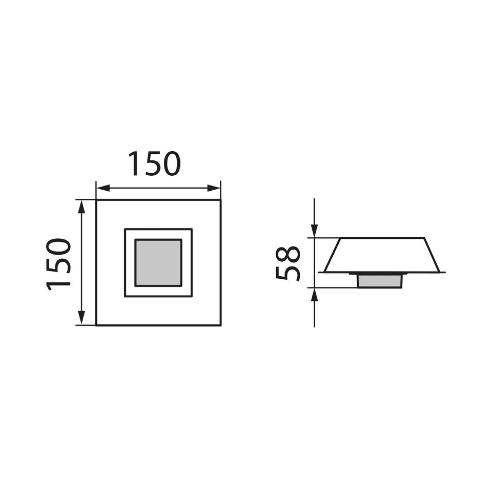 Grossmann, Deckenleuchte Basic 1-flammig, Skizze