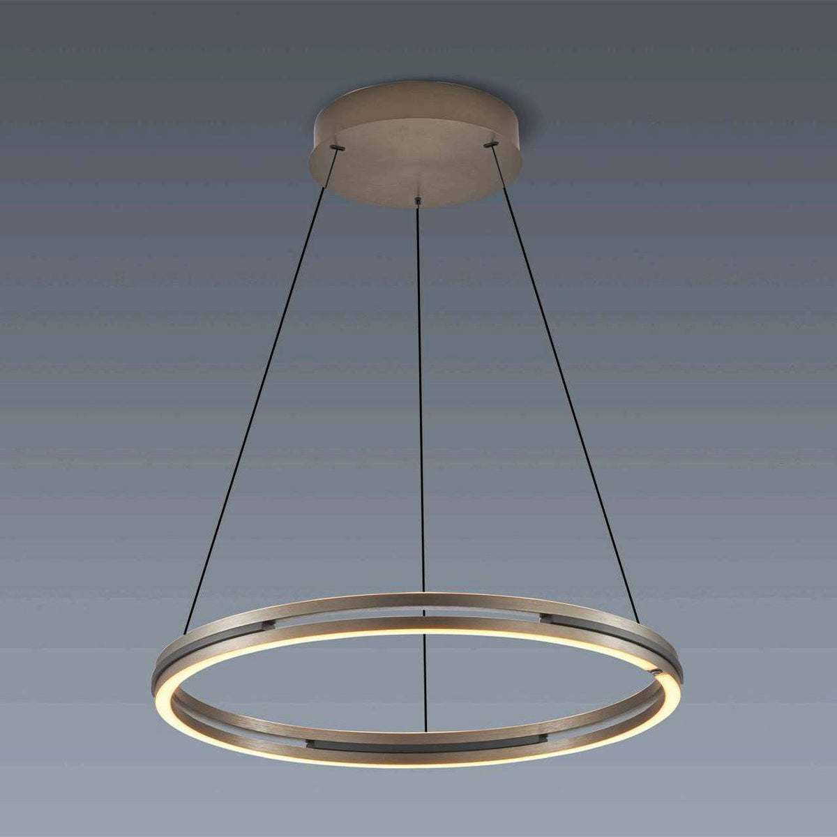 Elements, Pendelleuchte Ben rund, Bronze, Produktbild