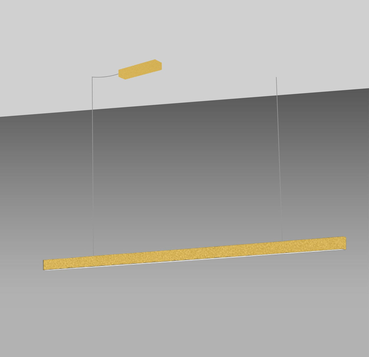 Braga, Pendelleuchte Elle, Gold 163cm, Produktbild