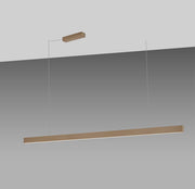 Braga, Pendelleuchte Elle, Taupe 163cm, Produktbild