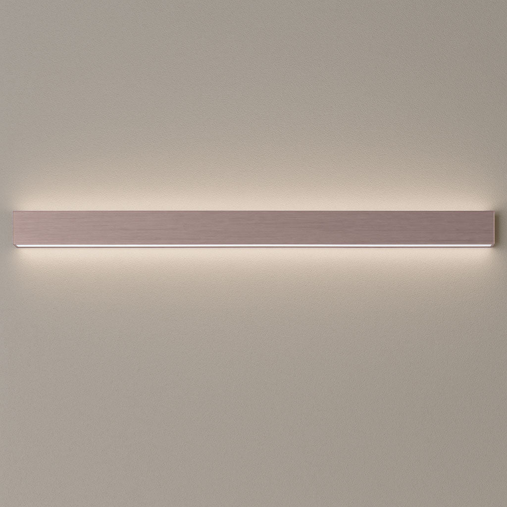 Braga, Wandleuchte Shield, Rosegold 148cm, Produktbild