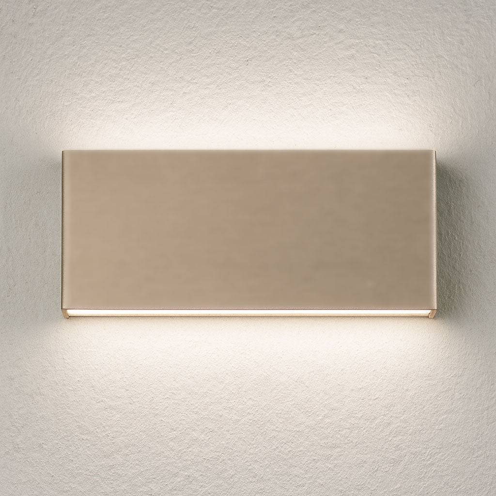 Braga, Wandleuchte Shield, Taupe 19cm, Produktbild