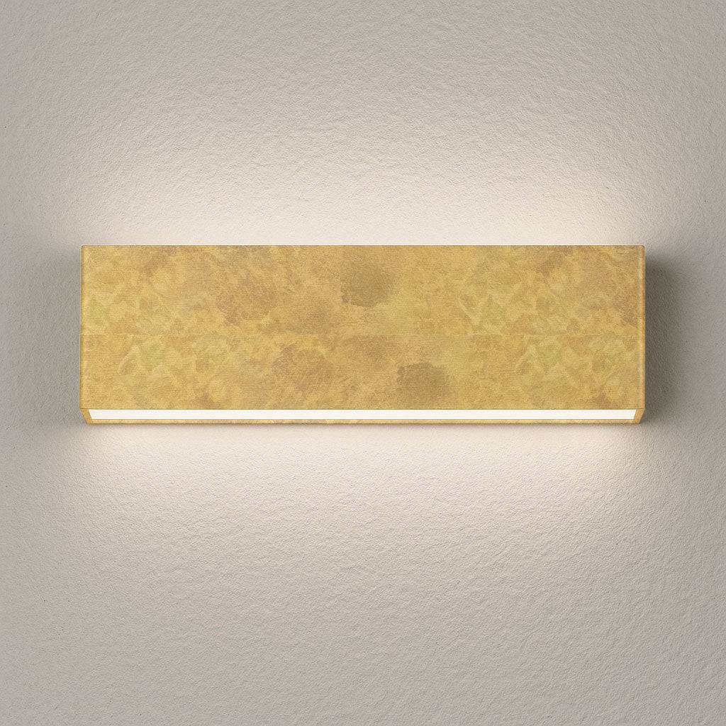 Braga, Wandleuchte Shield, Blattgold 31cm, Produktbild