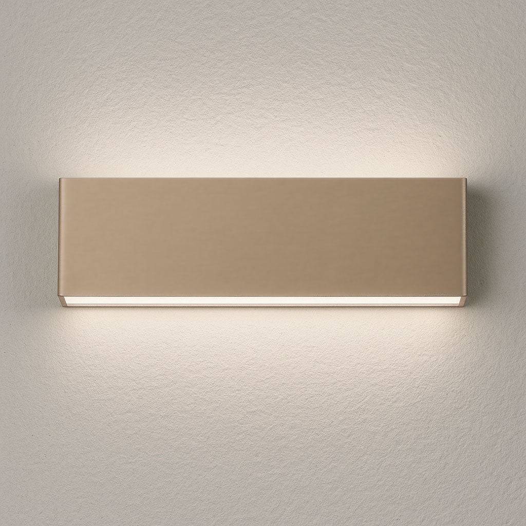Braga, Wandleuchte Shield, Taupe 31cm, Produktbild