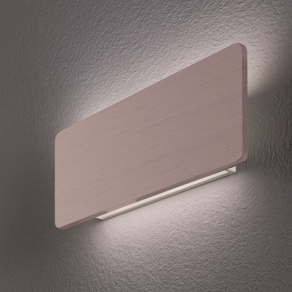 Braga, Wandleuchte Spade, Rosegold 26cm, Produktbild