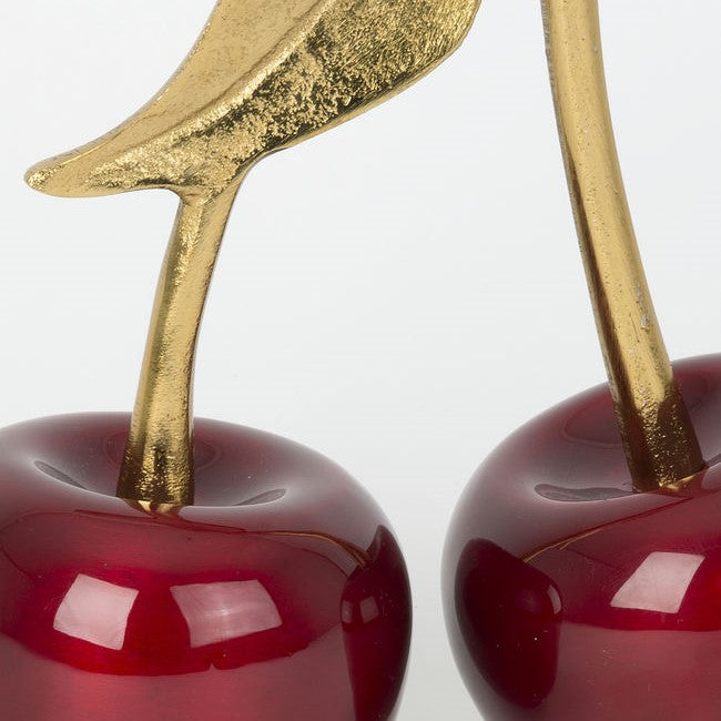 Holländer Leuchten, Dekoobjekt Ciliegie Piccole Rot, Detail, stilvolle Dekoration