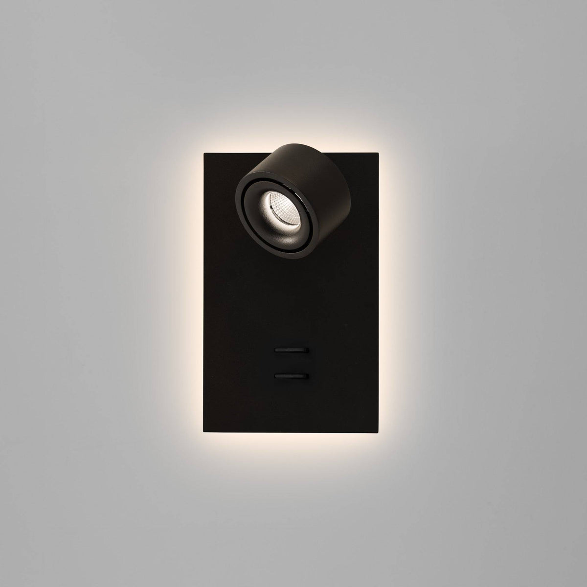 DLS Lighting, Clippo S Reading, Schwarz, moderne Wandleuchte