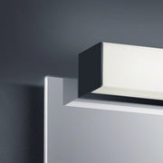 Sonluce, Dola Wand- und Deckenleuchte, Schwarz Spiegelmontage, hochwertige Spiegelbeleuchtung