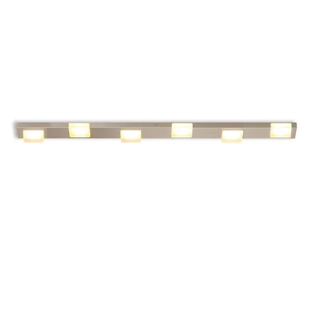 Bopp, Deckenleuchte Lamina, Taupe, 6-flammig