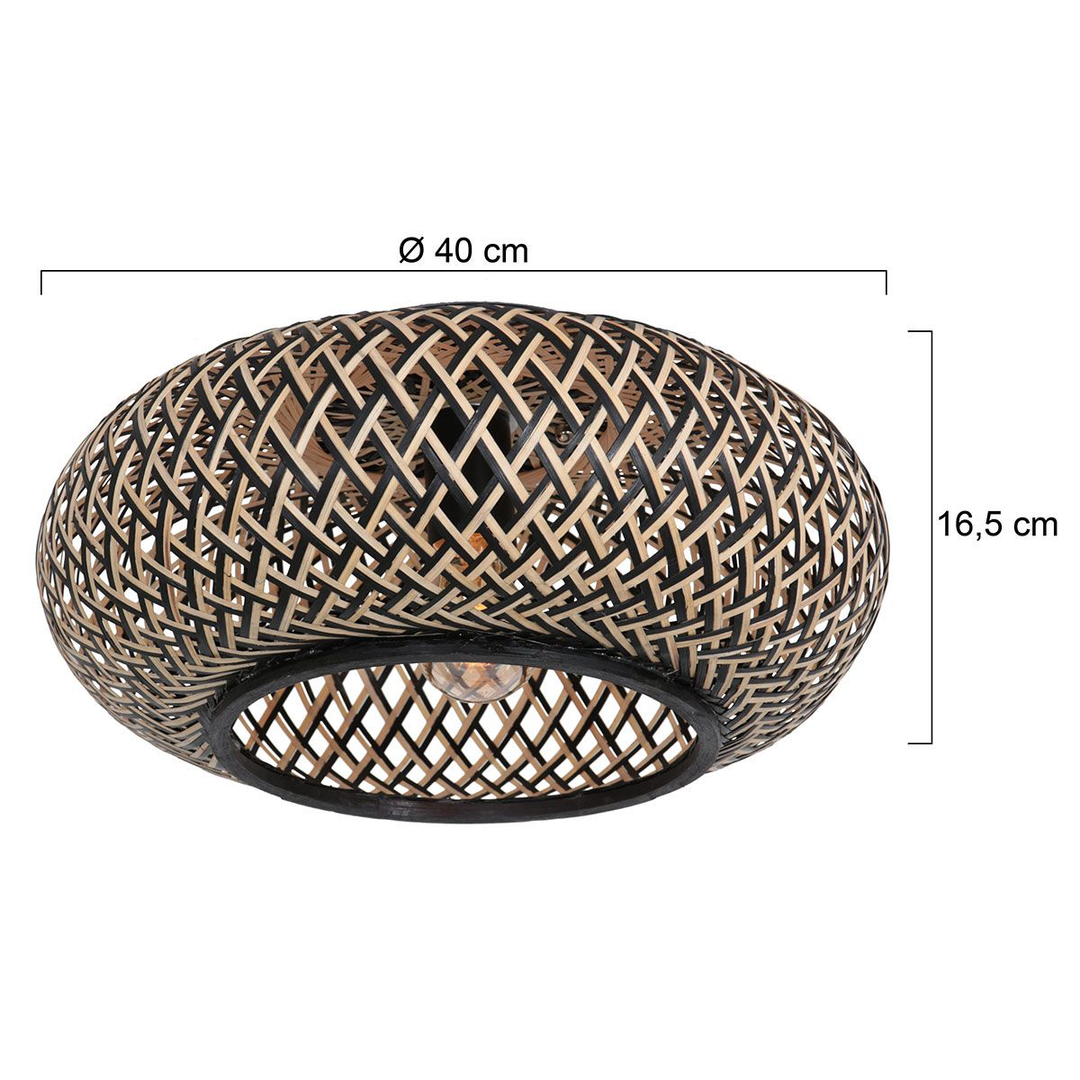 Plafonnier en bambou