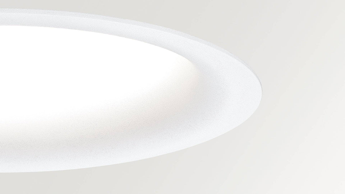 Arkoslight Deckeneinbauleuchte Drop micro matt, schwarz, Nahaufnahme