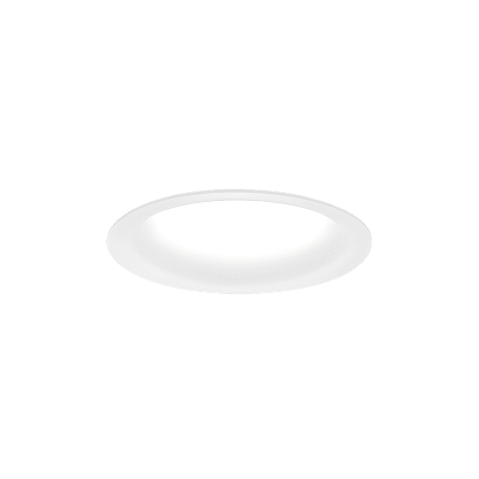 Arkoslight LED Einbauleuchte Drop mini matt, weiss, Vorderansicht