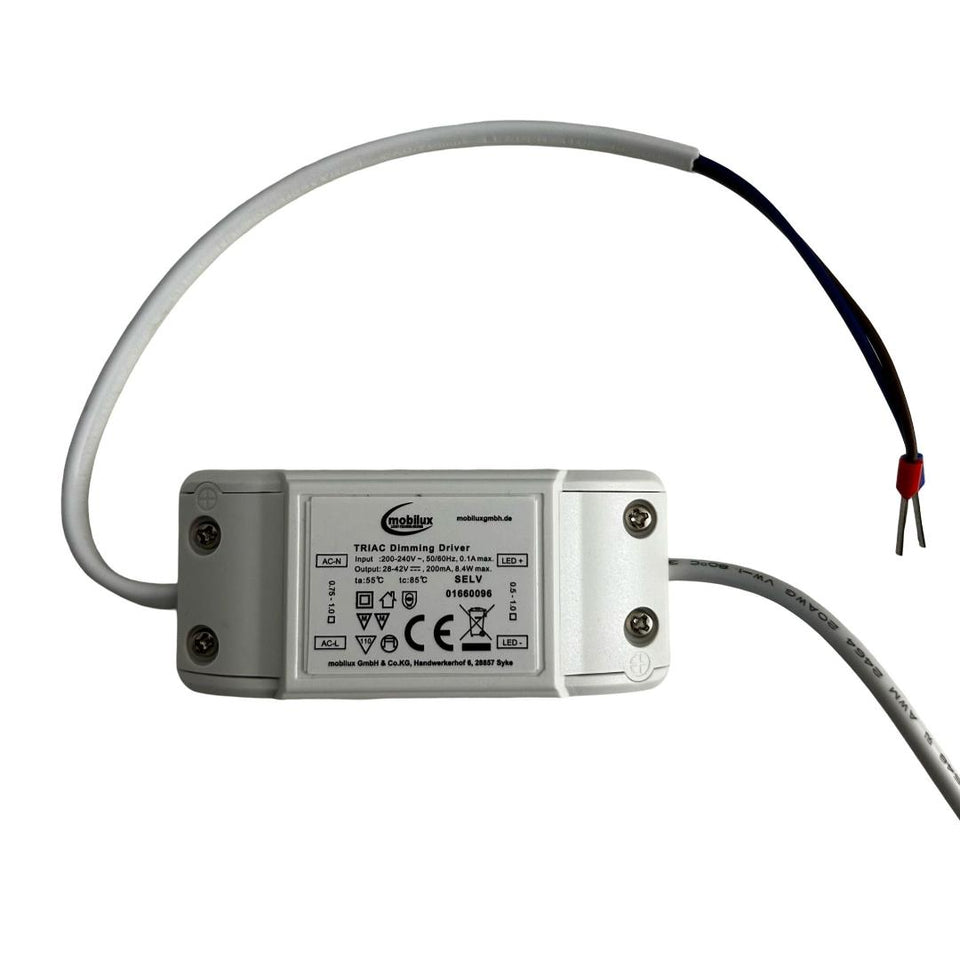 Mobilux, Ersatz Driver zu Slim-Modelle, Detail, LED Betriebsgerät