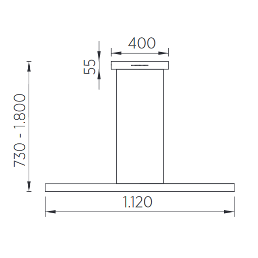 Pendelleuchte Linda, Zeichnung2