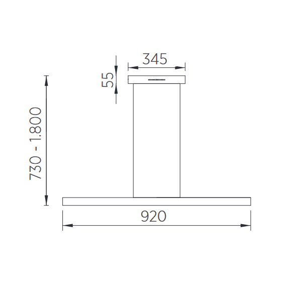 Pendelleuchte Linda, Zeichnung1