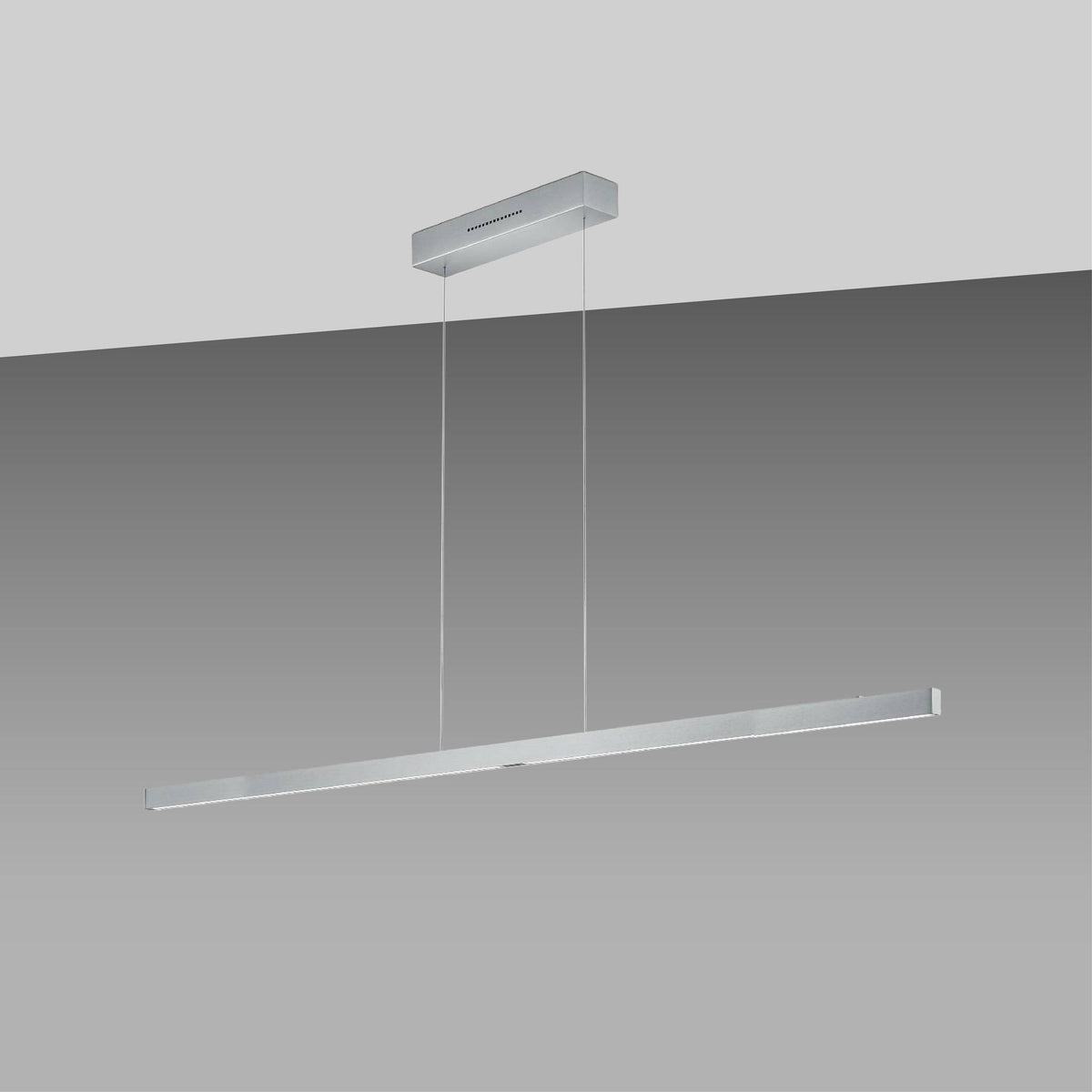GKS Knapstein, Pendelleuchte Linn mit Lift-Funktion, Nickel 161cm, Produktbild