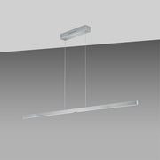 GKS Knapstein, Pendelleuchte Linn mit Lift-Funktion, Nickel 161cm, Produktbild