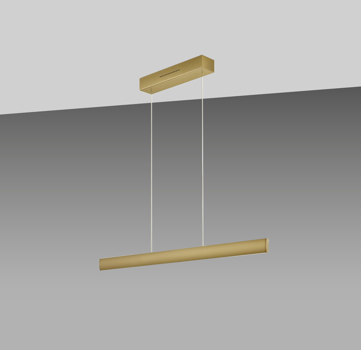 GKS Knapstein, Pendelleuchte Runa, Gold 92cm, moderne Lichtlösung