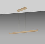 GKS Knapstein, Pendelleuchte Runa, Sand 152cm, moderne Esstischbeleuchtung