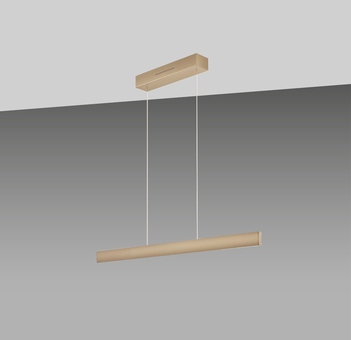 GKS Knapstein, Pendelleuchte Runa, Sand 92cm, hochwertige Lichtlösung