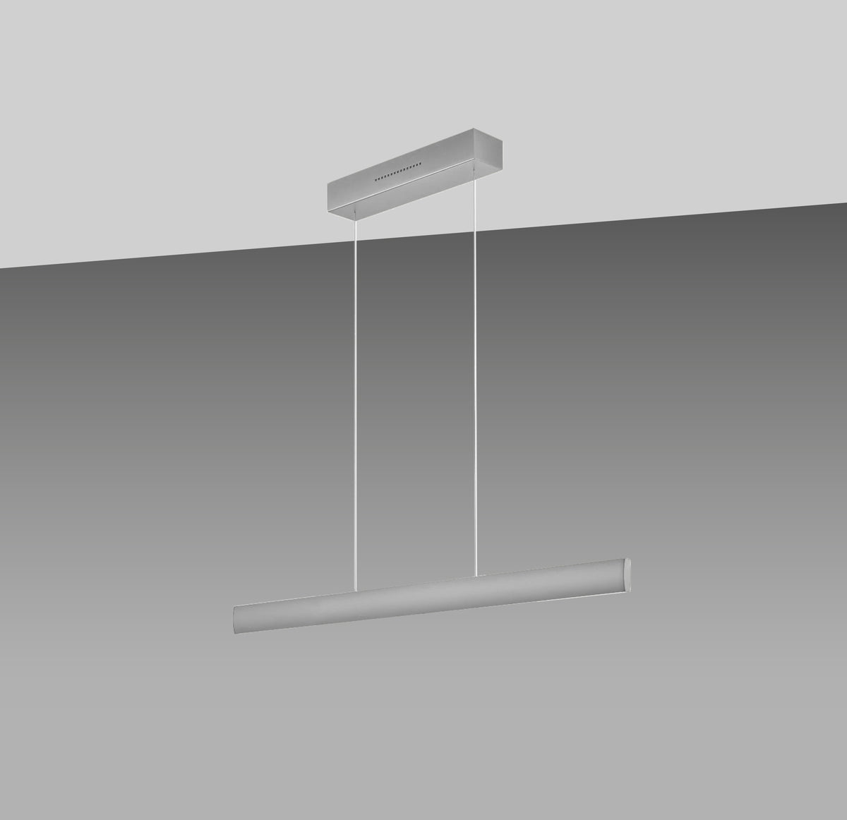 GKS Knapstein, Pendelleuchte Runa, Silber 92cm, stilvolle Lichtlösung