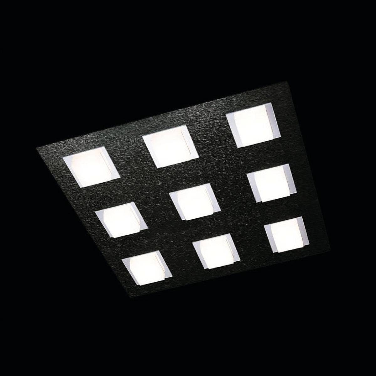 Grossmann, Deckenleuchte Basic 8-flammig, Schwarz, moderne Lichtlösung