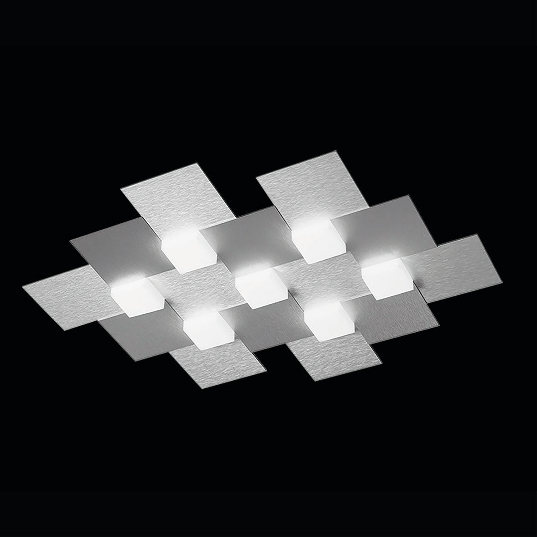 LED-Wand-/Deckenleuchte CREO, 7-flg.
