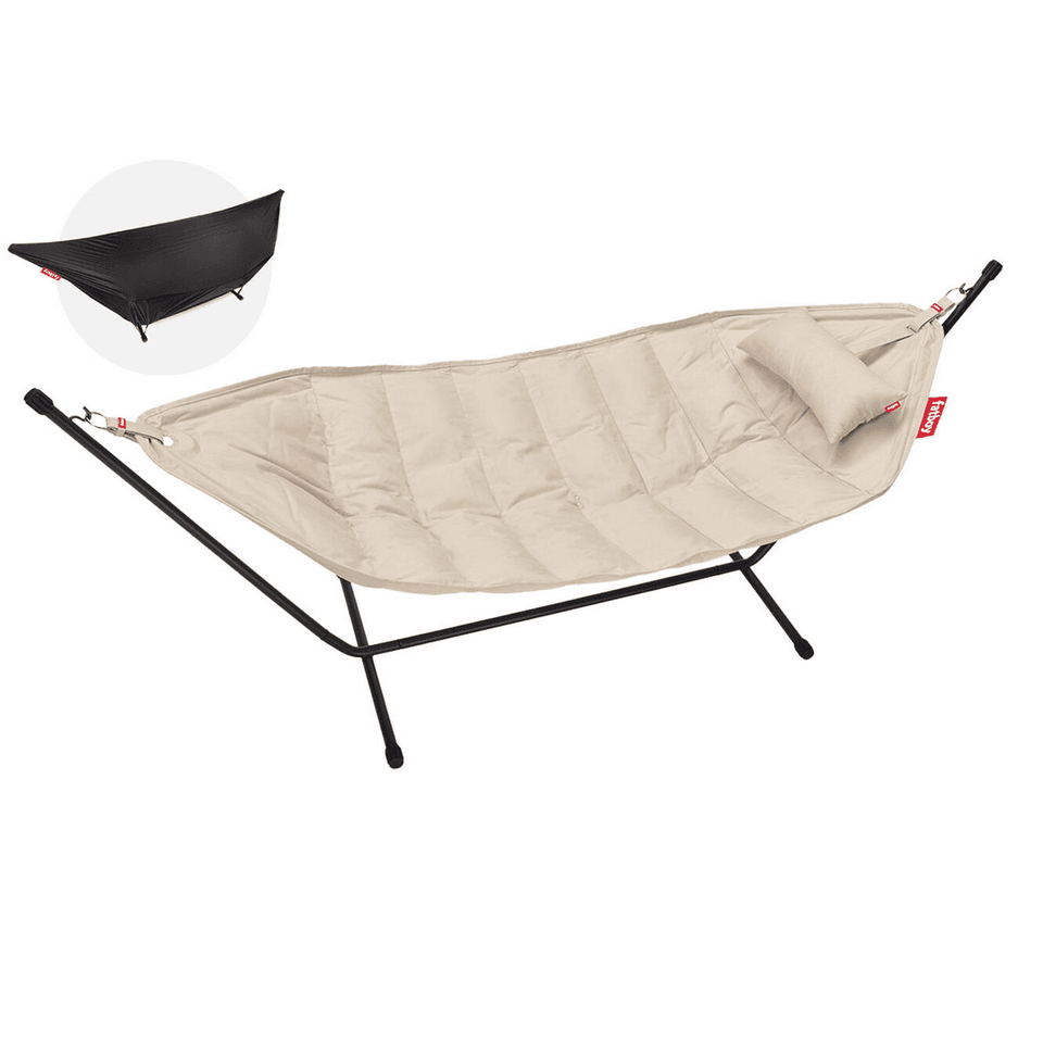 Headdemock Superb Hängematte mit Kissen und Bezug, Outdoor, beige