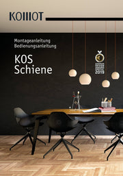 Komot, Pendelleuchte KOS Quattro 150cm, Montageanleitung Seite 1