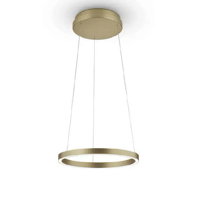 GKS Knapstein, Pendelleuchte Lisa, Sand 40cm, moderne LED Beleuchtung