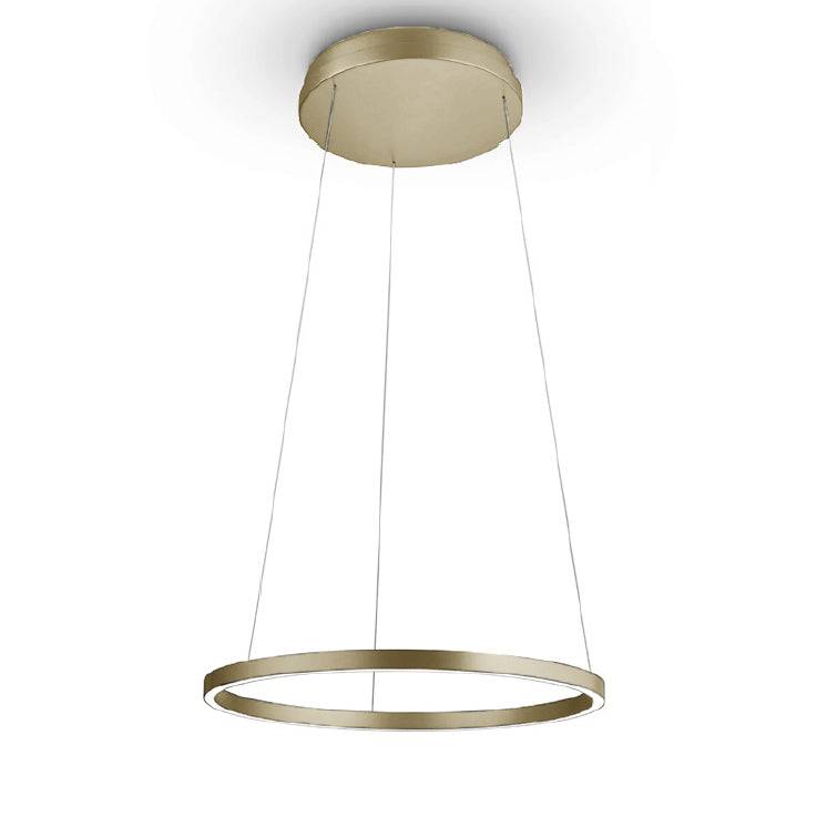 GKS Knapstein, Pendelleuchte Lisa, Bronze 60cm, hochwertige Pendelleuchte