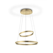 GKS Knapstein, Pendelleuchte Lora, Gold matt, moderne Pendelleuchte