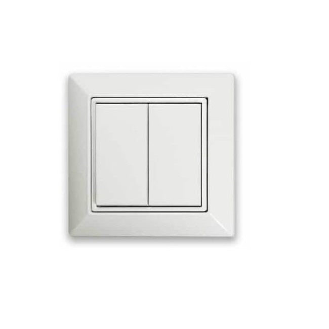 Arditi, Wandfernbedienung Casambi Easy, Doppel, moderne Lichtsteuerung