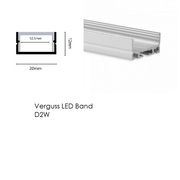 LUX-IT, LED-Verguss Profil Vera 20x12mm, Detail, moderne LED Profile