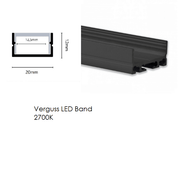 LUX-IT, LED-Verguss Profil Vera 20x12mm, Detail, hochwertige LED Beleuchtung