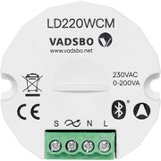 Vadsbo, LD220WCM Tastdimmer mit Casambi 0-200 Watt, Produktbild, smarte Lichtsteuerung