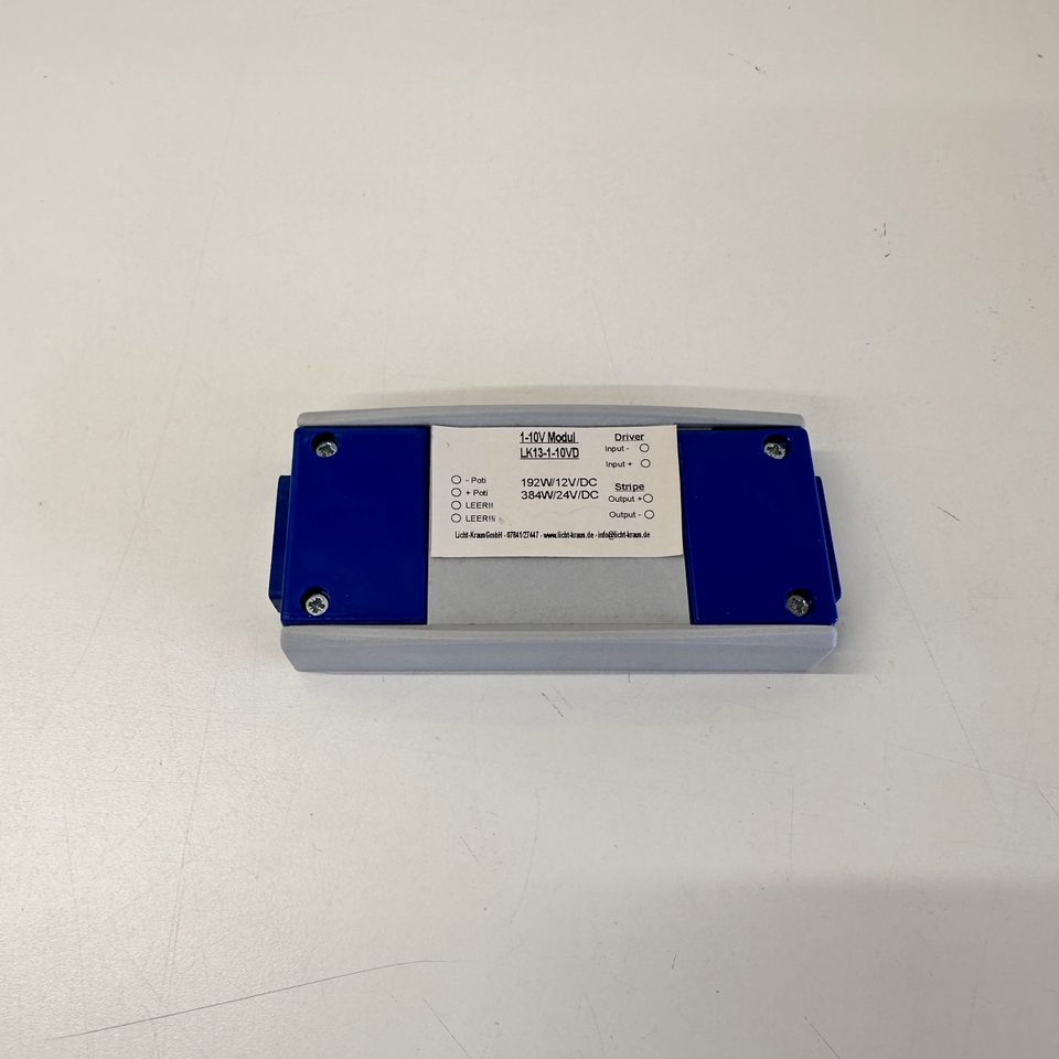 Barthelme, LED Dimmer 1-10V, Produktbild, moderne Lichtsteuerung